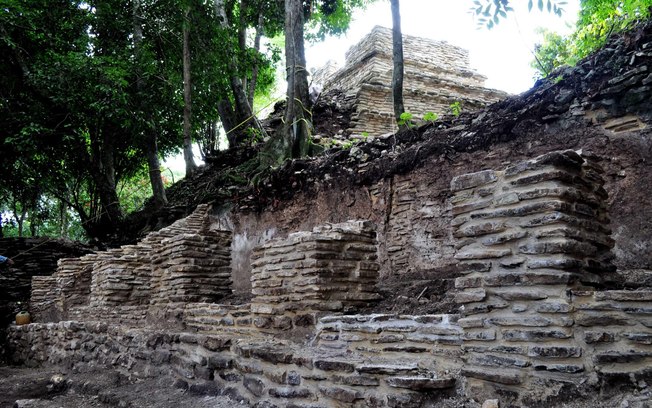 Descoberto Palácio Mais de 2 Mil anos no México: Foto da Construção