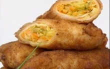 Receita de Enroladinho Primavera da Ana Maria Braga Passo a Passo