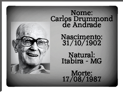 Dia D – Dia Drummond – Dedicado a Sua Obra Literária – Programação