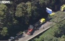 Acidente na Via Anchieta 05/10/2011 com Morte e Feridos – Engavetamento
