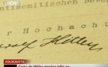 Carta de Hitler é Vista em Museo nos Estados Unidos – Confira Fotos