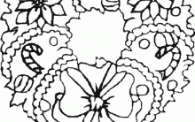 Desenhos de Natal para Colorir: Árvores, Enfeites e Papai Noel Pintar