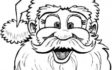 Desenhos de Papai Noel para Colorir: Imagens de Natal para Pintar