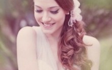 Penteados com Flores para Noivas Primavera Verão 2012: Lindos Modelos