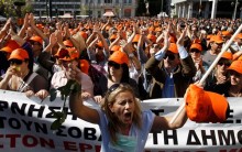 Greve Geral na Grécia: Paralizações e Protestos 19/10/11, Veja Fotos