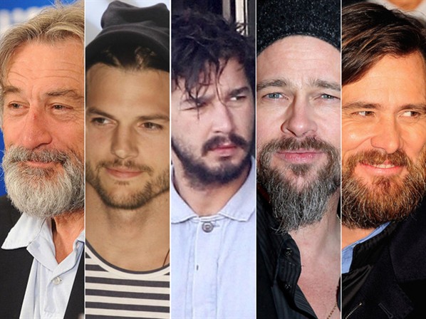 Atores com e sem Barba: O que é mais Bonito? Fotos de Famosos Lindos