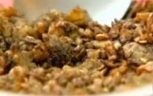 Granola Caseira – Receita Peixe com Granola-Jornal Hoje – 14/11/2011