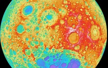 Foto do Mapa Mais Preciso da Lua Feito pela Nasa-Veja Imagem -Detalhes