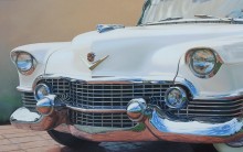 Artista Plástico Maranhense Pinta Carro Antigo Hiper-Realista Foto