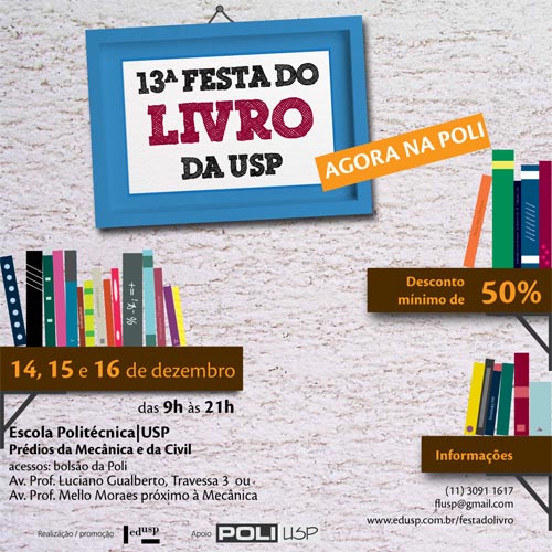Feira do Livro da USP Nesta Quarta-Feira – 14/12/2011- Promoções -Site