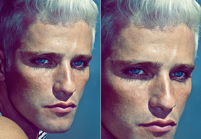 Bruno Gagliasso Muda Visual para Atuar em Curta Metragem de Moda 2012