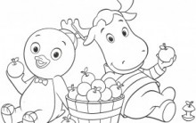 Desenhos para Colorir dos Backyardigans: Imagens Online para Imprimir