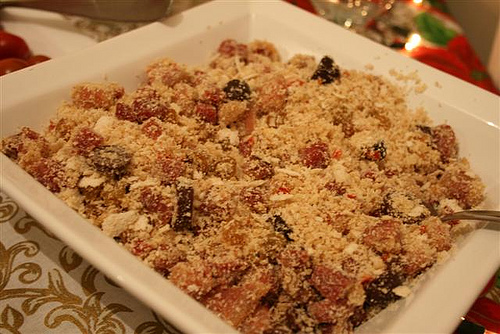 Farofa de Forno e Palitinhos de Farofa da Ana Maria Braga, 30/12/11