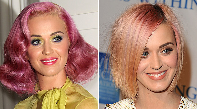 Katy Perry de Cabelo Chanel: Cantora Corta o Cabelo, Muda Cor dos Fios