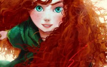 Filme “Valente” da Disney: Desenhos da Merida Kawai em Anime e Mangá