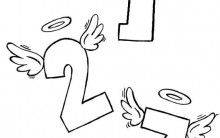 Desenho para Colorir Números de 0 a 9: Lindos para Imprimir e Pintar