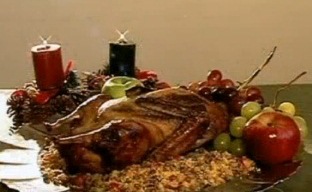 Receita Pato Assado e Recheado para o Natal do Jornal Hoje-15/12/2011