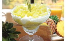 Pavê de Abacaxi com Bolacha Champagne: Receita Sobremesa Passo a Passo