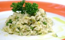 Risoto de Palmito e Alho Poró Saboroso Rápido e Fácil de Fazer-Receita