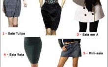 Tipos de Saias: Modelos Lápis, Evasê, Godê, Reta, Envelope e Tulipa