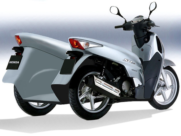 Italianos Criam HDX3, Scooter de Três Rodas para Cadeirantes, Fotos