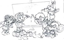 Desenhos para Colorir Sítio do Picapau Amarelo: para Imprimir e Pintar