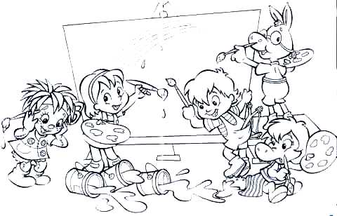 Desenhos para Colorir Sítio do Picapau Amarelo: para Imprimir e Pintar