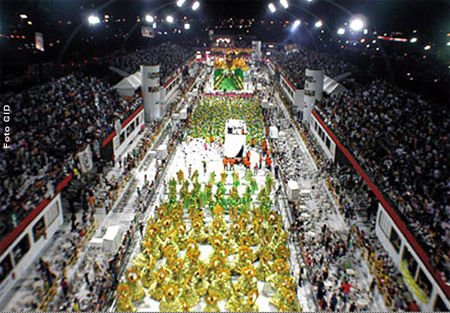 Cronograma do Carnaval 2012 São Paulo: Desfiles das Escolas de Samba