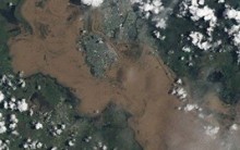 Imagens de Satélite da NASA mostram Enchentes, Queimadas, Tsunamis etc