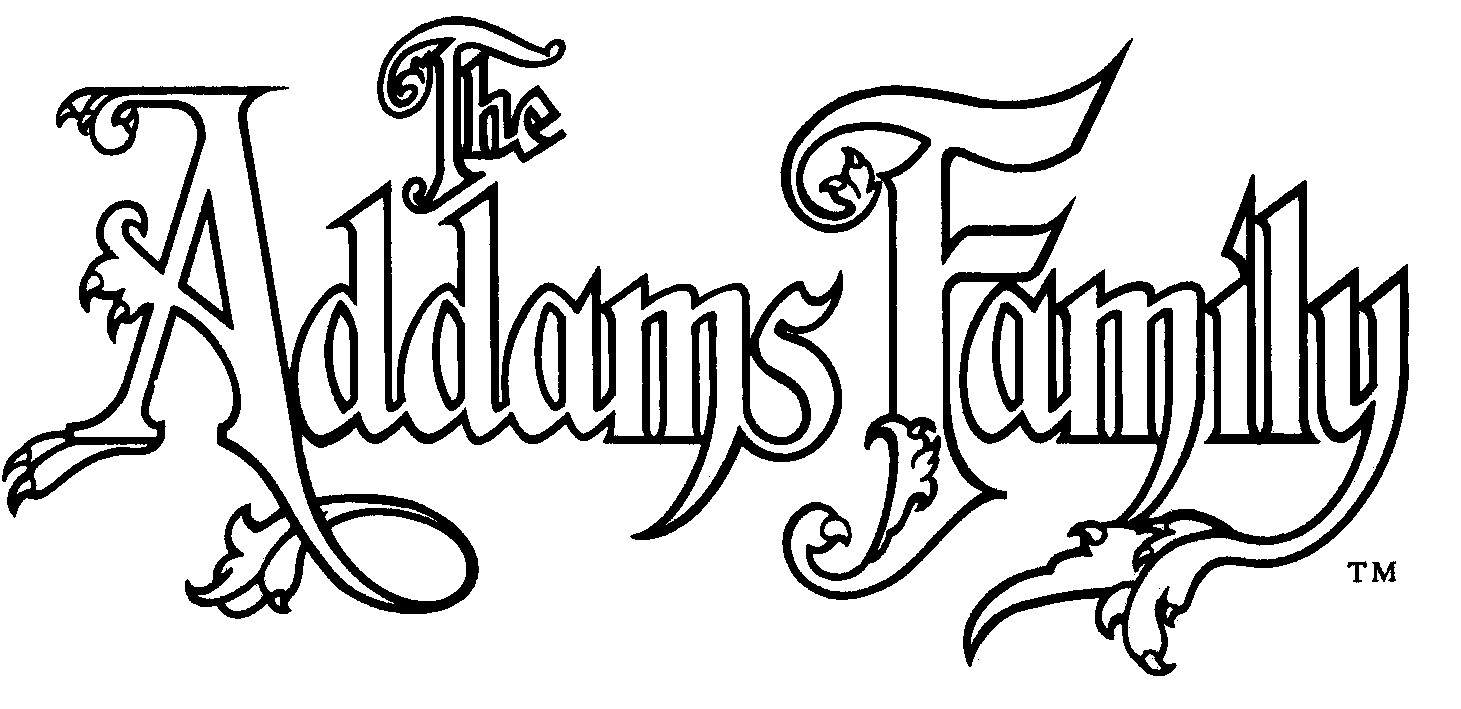 Desenhos para Colorir da Família Addams: Imagens Online para Pintar