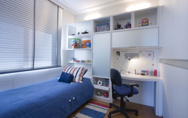 Canto de Estudos dos Filhos: Decoração, Móveis, Iluminação Ideal Fotos