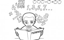 Desenhos para Colorir de Matemática: Atividades, Exercícios Educativos