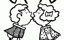 Desenhos para Colorir do Dia dos Namorados: Imagens Pintar, Presentear