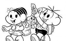 Desenhos para Colorir da Volta às Aulas: Imgens Online, Fim das Férias