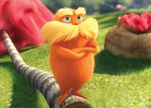 Desenhos para Colorir do “Lorax”: Imagens para Pintar do Filme Online