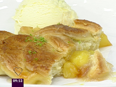Torta de Pêssego da Ana Maria Braga – Receita Mais Você 14/02/2012