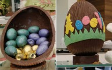 Decoração de Ovos da Páscoa Chef Carolina Frossant: Mais Você