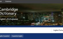 Dicionário Cambridge Online: Traduções de Inglês, Espanhol Significados