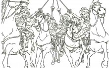 Desenhos para Colorir da Barbie Fairytopia, Três Mosqueteiras e mais