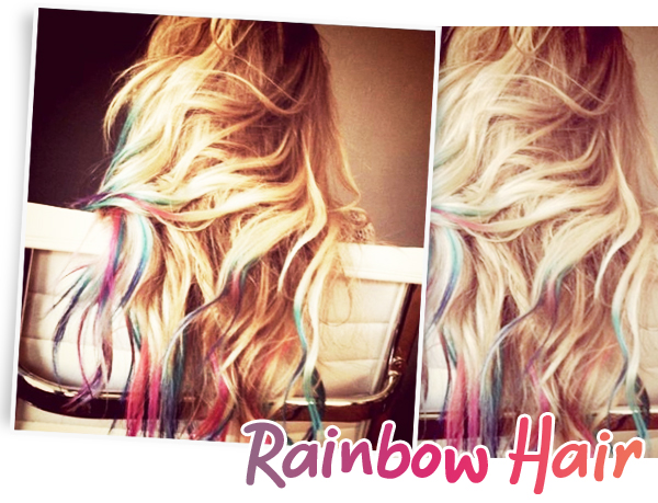Cabelo Colorido com Giz Pastel Mechas Rosas, Azuis, Roxas Como Fazer