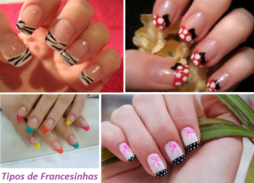 Tipos de Francesinhas: Modelos Coloridos, Tendências Unhas, Como Fazer