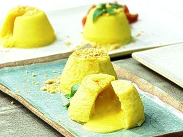 Receita Petit Gateau de Queijo da Ana Maria Braga: Mais Você 07/05/12