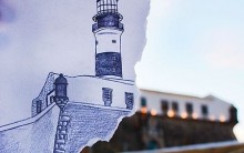 “Um Farol, 365 Dias”: Site, Fotos do Farol, Desenhos, Fotografias, Salvador