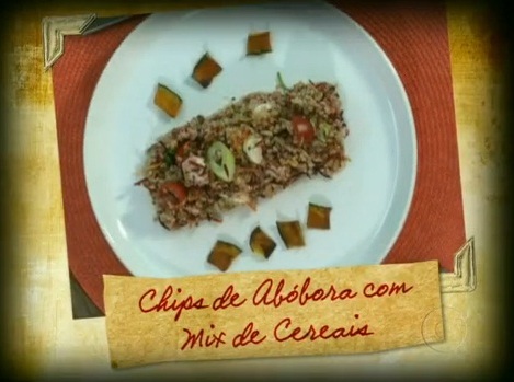 Receita Estrelas Tânia Khalill19/05/12 Mix de Legumes Abóbora Crocante