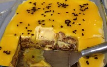Pavê de Chocolate e Maracujá da Ana Maria Braga: Mais Você 24/05/12