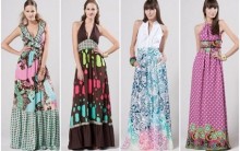 Vestidos Longos Moda 2012 2013: Modelos Estampados, Como Usar e Fotos