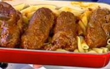 Receita de Macarronada com Bracciolas do Edu Guedes Passo a Passo