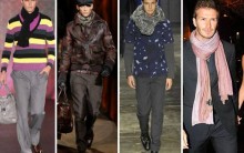 Cachecol Masculino Tricô Crochê: Moda Inverno para Homens e Fotos