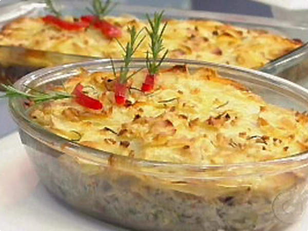 Receita de Casadinho de Batata e Bacalhau Ana Maria Braga: Mais Você