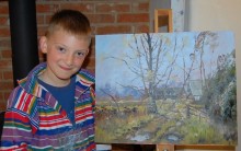 Kieron Williamson: Artista Britânico de 9 anos Famoso e Rico com Arte